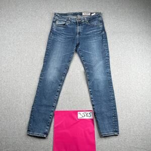 Adriano Goldschmied AG Jeans Womens 29R Legging Ankle Skinny Denim Ladies